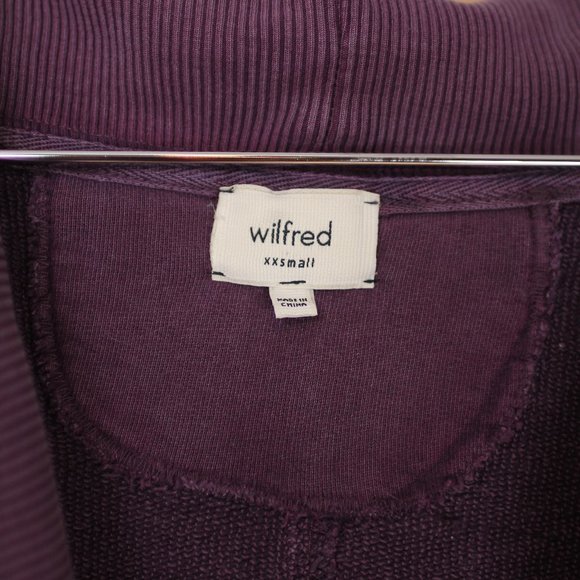 Aritzia Wilfred Diderot purple cardigan sweater - Picture 4 of 6